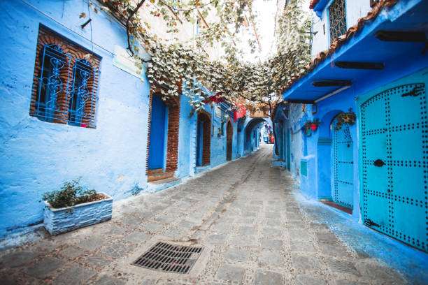 istock Chefchaouen blue city of Morocco 1468171321