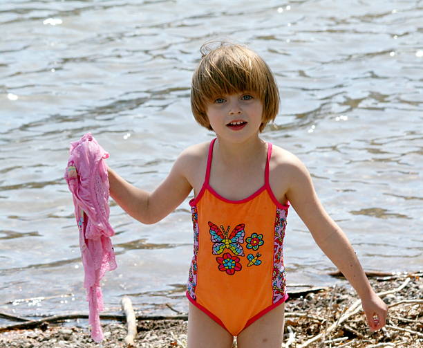 istock Young Girl at Water's Edge 146818184