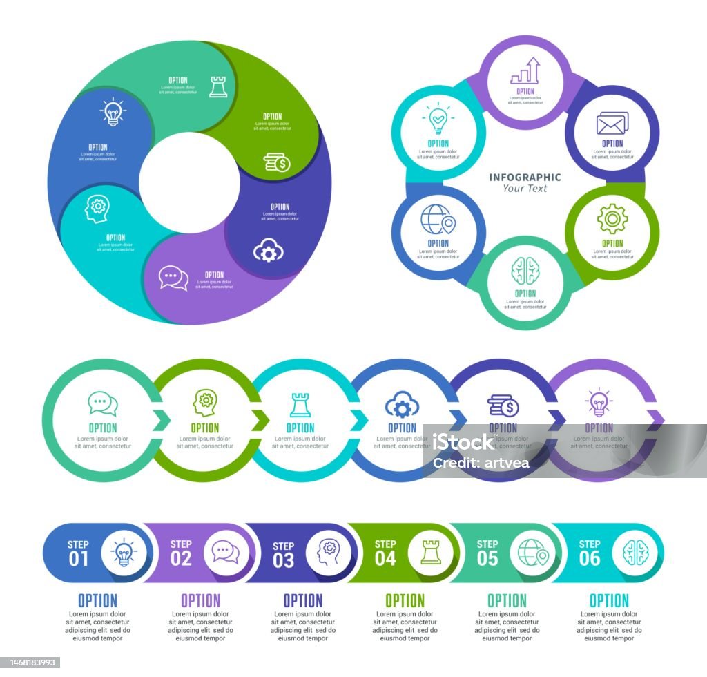 Involvement Infographic Set Of Infographic Element Stock Illustration - Download Image Now ...