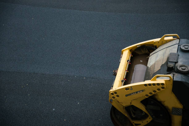 istock heavy vehicle presses the asphalt 1468184989