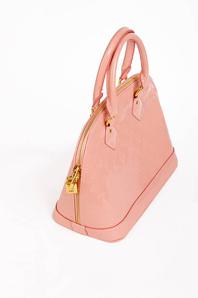istock pink woman's handbag 146818602