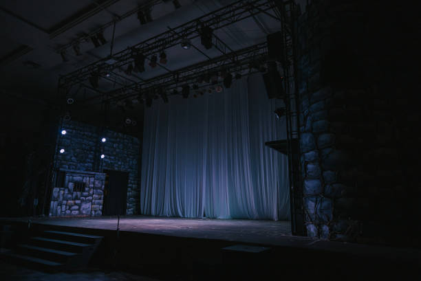 istock music stage theater concert with backdrop illuminated with stage light 1468186692