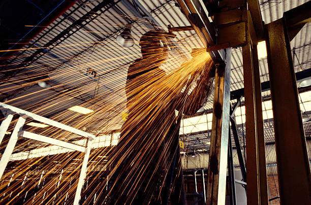 Welder stock photo