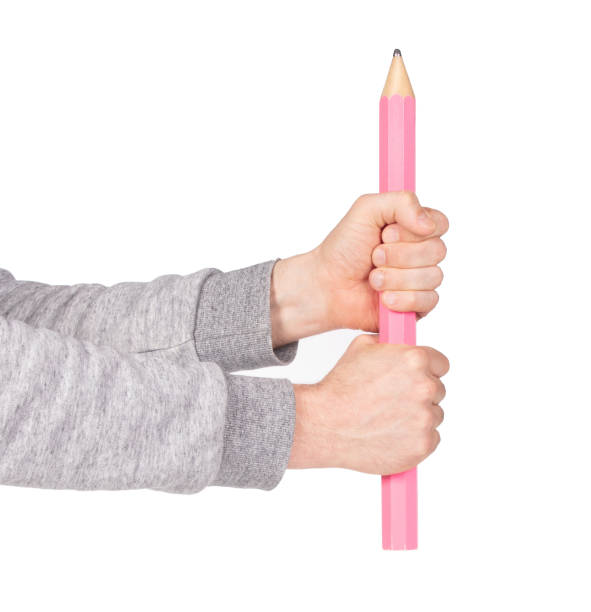 istock Enormous pencil, isolated on white 1468192694