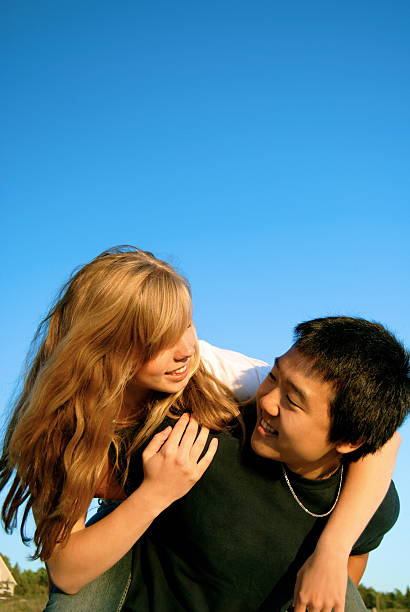 istock Young Couple at the Beach 146820755