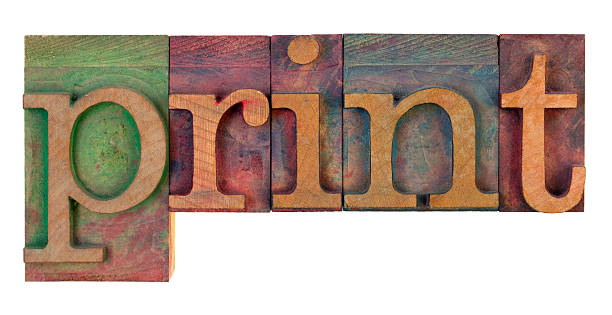 istock print in wooden letterpress type 146821222