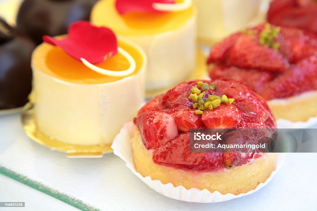 FRAISE tartelet - Photo de Chocolat blanc libre de droits