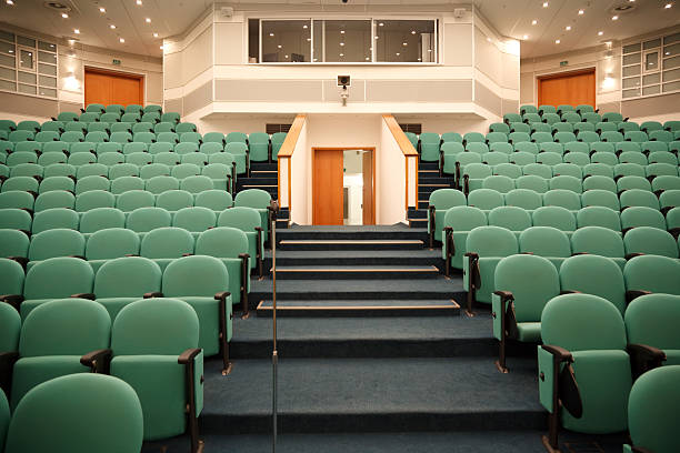 istock Rows of chairs for the audience 146821398
