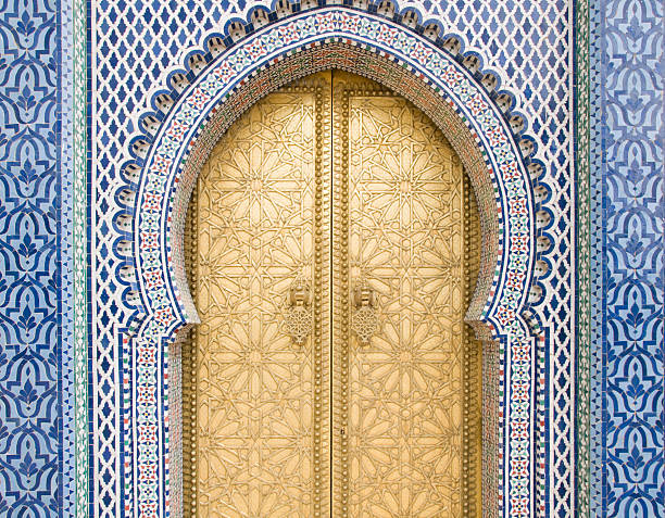 istock Golden door in Fes 146821491