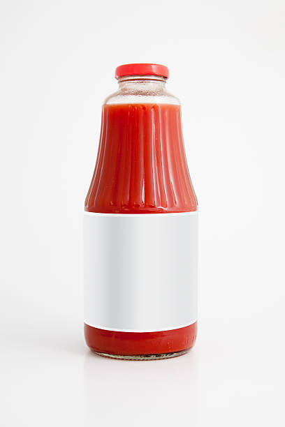 istock Bottle with juice tomato 146821599