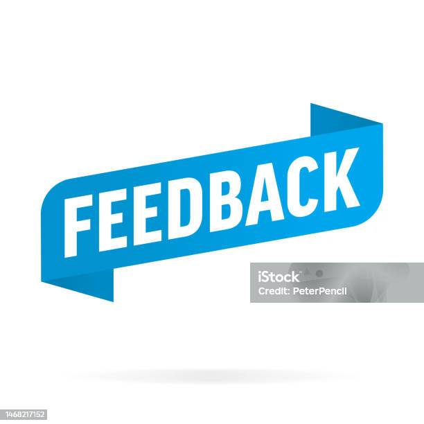 Feedback Labeler Vector Feedback Ribbon Banner Label Template Vector Stock Illustration With ...