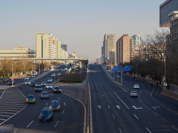 istock Beijing Chang'an Avenue Traffic 1468219069