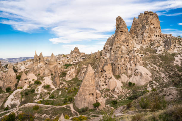istock beautiful mountain scenery of Cappadocia 1468232972