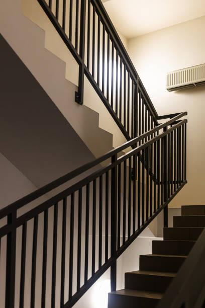 istock steps of indoor fire escape stairs 1468234157