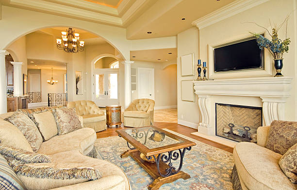 Living Room in Luxury Home