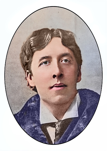 Antique photo: Oscar Wilde