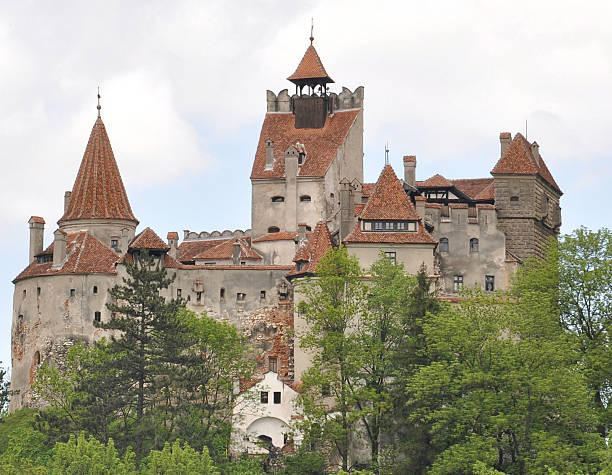istock Dracula's Bran Castle in spring season . 146823762