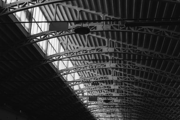 istock Modern storehouse ceiling stock photo 1468240019