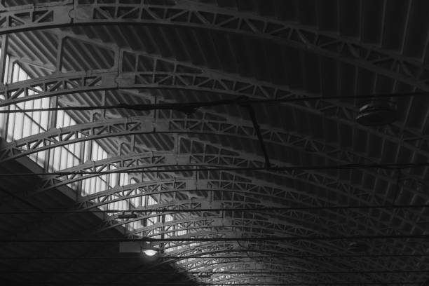 istock Modern storehouse ceiling stock photo 1468240068