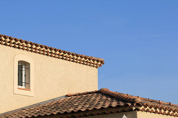 istock orange roof tops 146824517