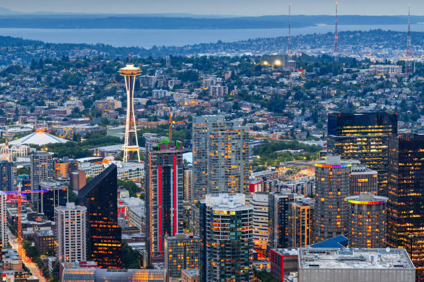 istock Seattle, Washington, USA downtown skyline 1468246076