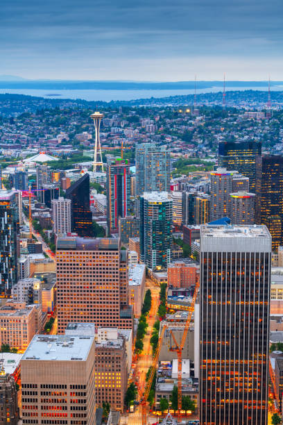 istock Seattle, Washington, USA downtown skyline 1468246161