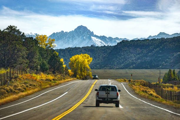 istock Mt. Sneffels up above Route 550 1468250290