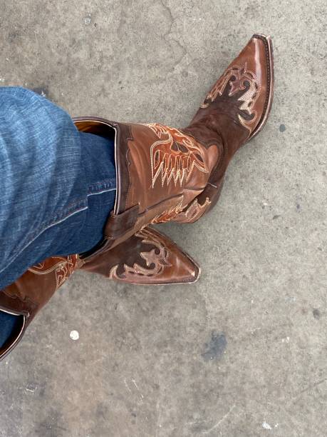 istock Cowboy boots and jeans 1468251176