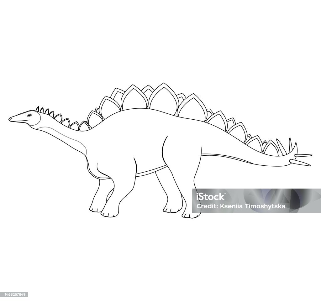 귀여운 공룡으로 손으로 그리기 위한 아이들의 색칠 공부 페이지 0명에 대한 스톡 벡터 아트 및 기타 이미지 - 0명, 고대의, 고생물학  - Istock