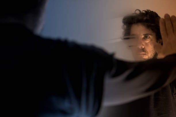istock Glance at the tarnished mirror 1468258997