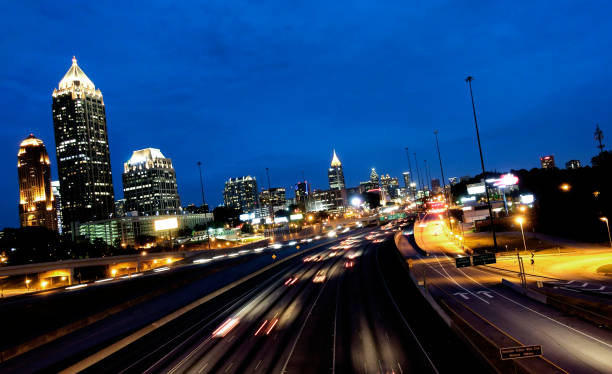 istock Atlanta Skyline at Night. 1468277987