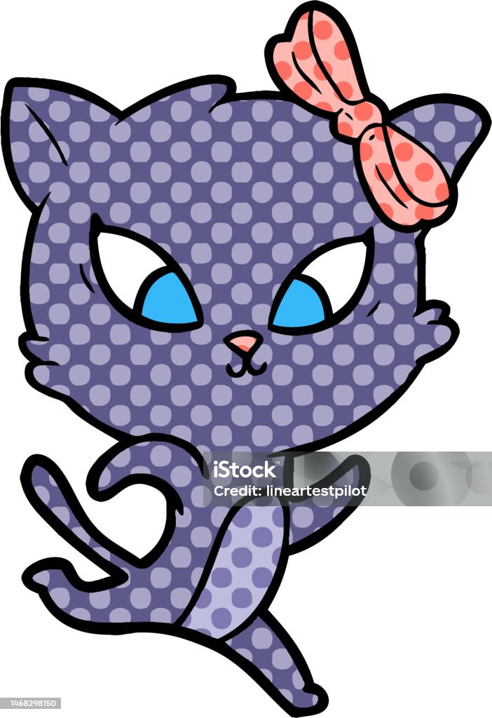 Caton Image Cartoon Cat Stock Illustration - Download Image Now - Animal, Art, Art ...