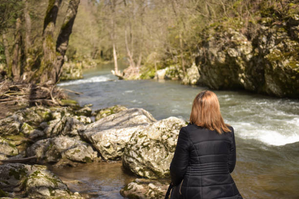 istock Perfect day to enjoy in nature by the river 1468302817