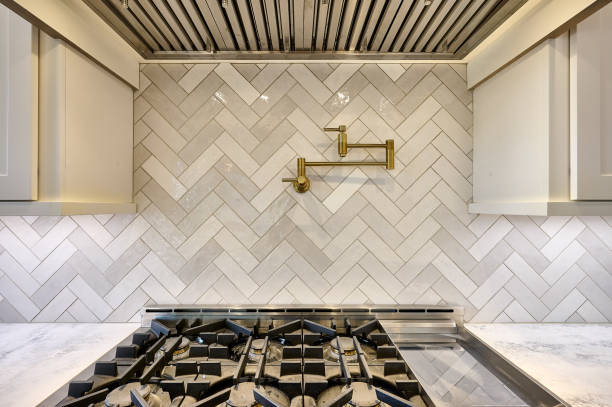 istock Gas Stove Burners in Modern Kitchen 1468313527