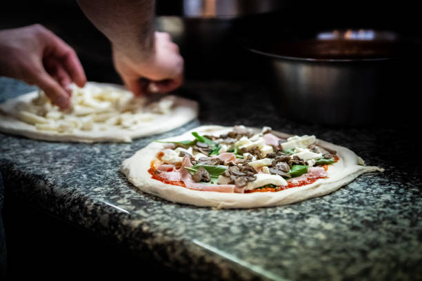 istock Pizzaiolo prepares Neapolitan pizza 1468326617