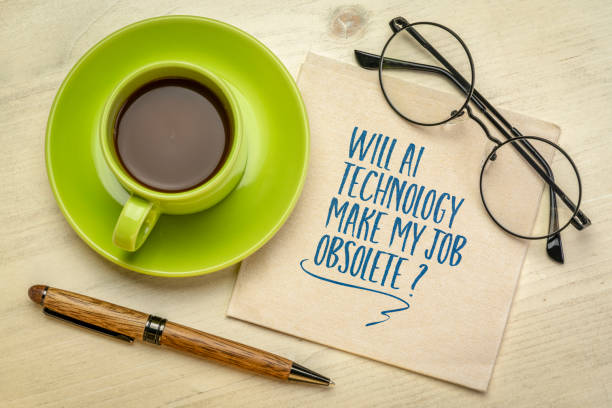 istock Will AI technology make my job obsolete? Concern and worry about job security. 1468328077