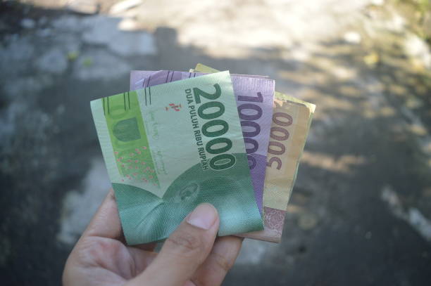istock 5000, 10000, 20000 Rupiah paper currency for THR 
