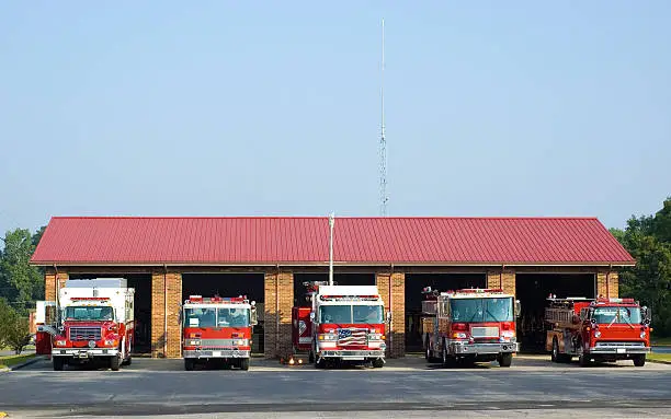 Photo of Fire House with trucks