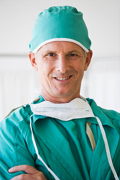 istock close up of doctor's face 146834547