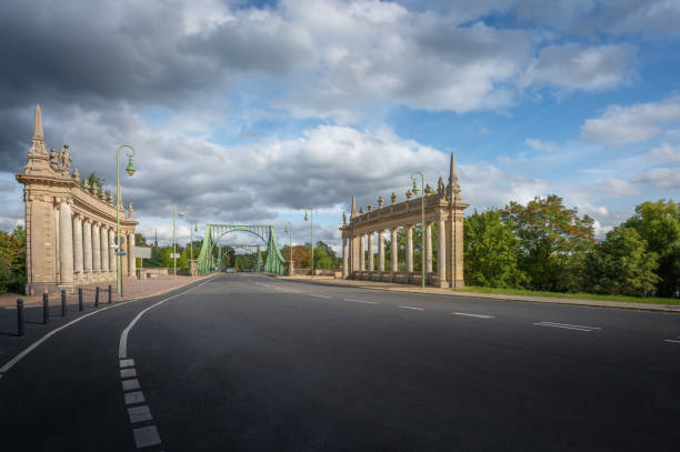 Famous Glienicke Bridge - Potsdam, Brandenburg, Germany