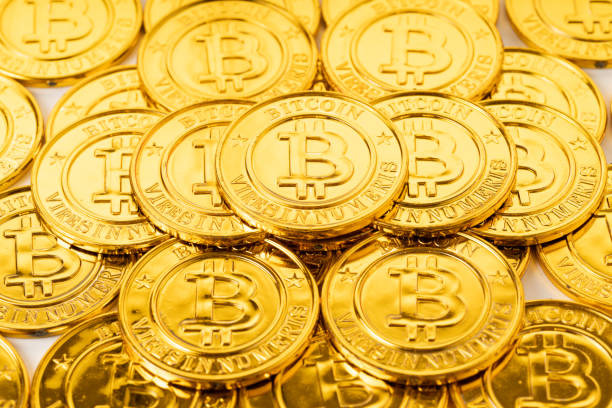 istock A pile of golden bitcoins placed together 1468349228