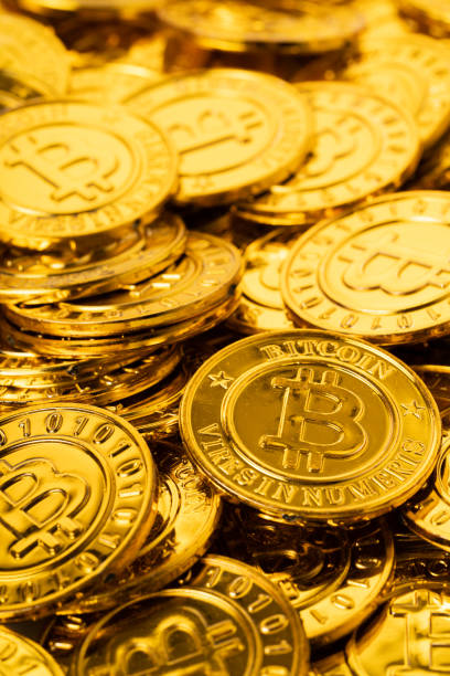 istock A pile of golden bitcoins placed together 1468349233