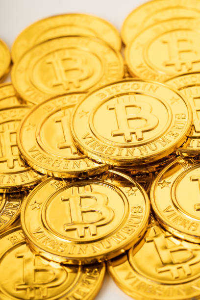 istock A pile of golden bitcoins placed together 1468349295