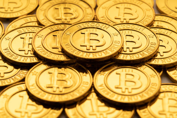 istock A pile of golden bitcoins placed together 1468349353