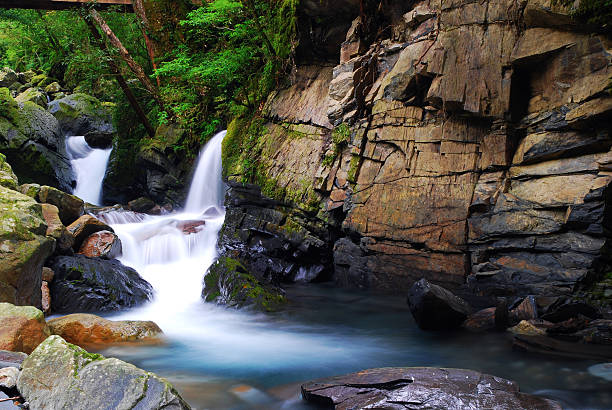 Wonderful Waterfall stock photo