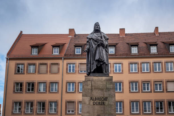 istock Albrecht Durer Statue - Nuremberg, Bavaria, Germany 1468355792