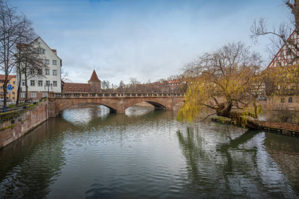 istock Maxbrucke Bridge at Pegnitz River - Nuremberg, Bavaria, Germany 1468356778