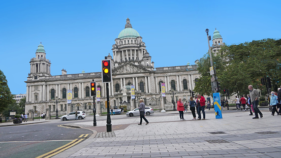Photo of Belfast City Hall in Co Antrim Northern Ireland