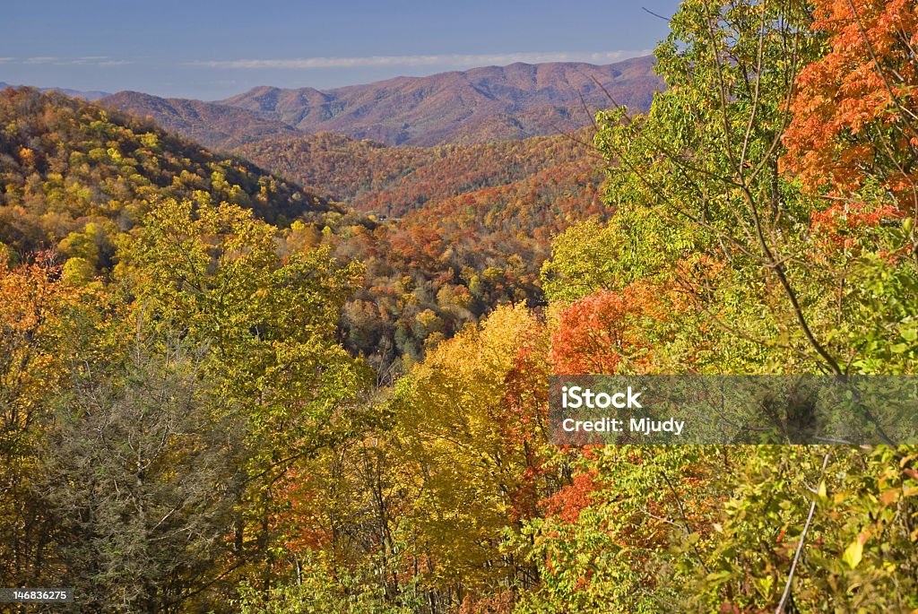 Outono cena na Blue Ridge - Foto de stock de Appalachia royalty-free