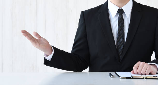 istock Business man reaching hand horizontally 1468374203